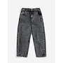 Bobo Choses | Beast Tag Denim Pants Black