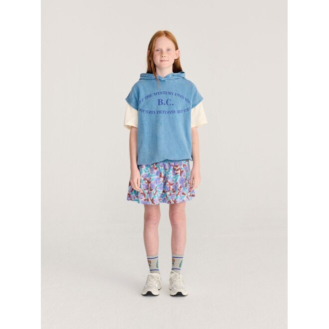 Bobo Choses | Watercolor All Over Fleece Skirt Lavender