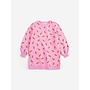 Bobo Choses | Softpaw Monster All Over Sweatshirt Dress Pink