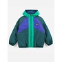 Bobo Choses | Almost Moiré All Over Reversible Anorak Navy Blue