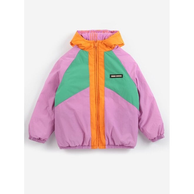 Bobo Choses | Almost Moiré All Over Reversible Anorak Fuchsia