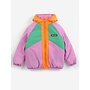 Bobo Choses | Almost Moiré All Over Reversible Anorak Fuchsia