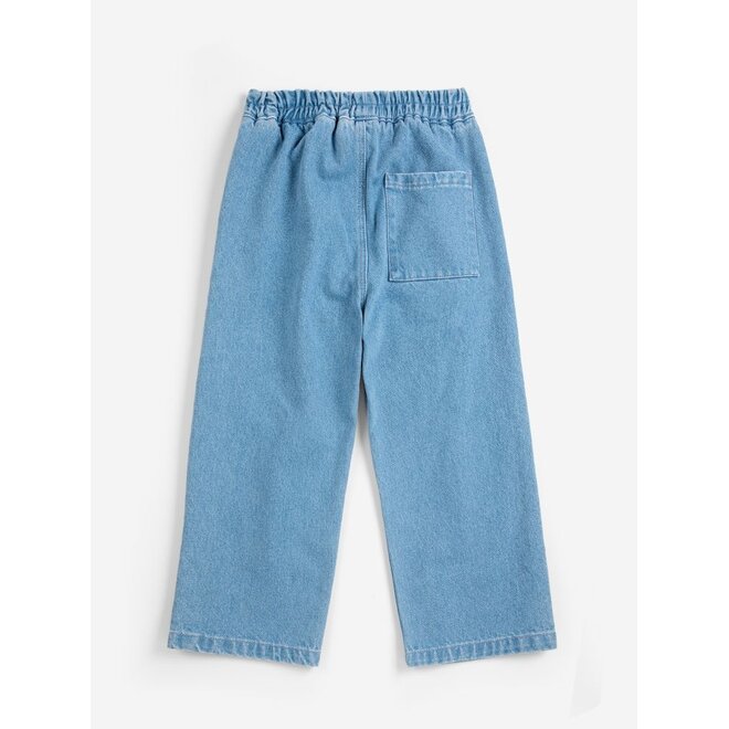 Bobo Choses | Bobo Choses Embossed Denim Pants Blue