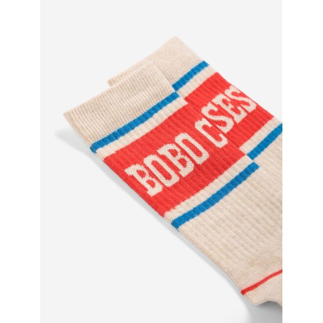Bobo Choses | Bobo Choses Pop Long Socks Beige