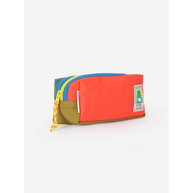 Bobo Choses | Beast Color Block Pencil Case Red