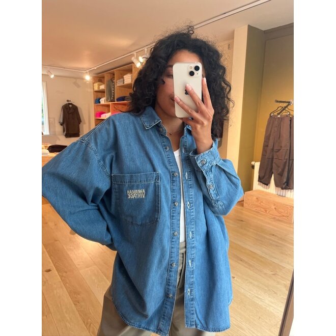 American Vintage | Izeway Chemises Medium Blue
