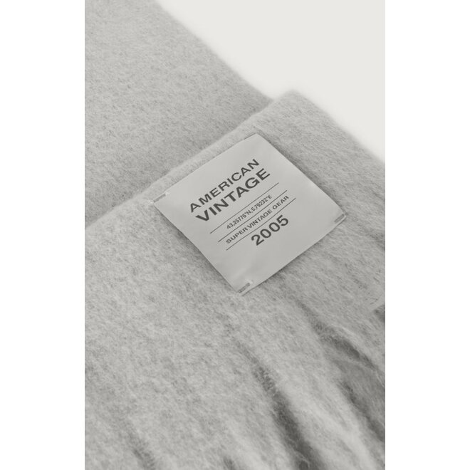 American Vintage | Zinaco Sjaal Grey Black Melange