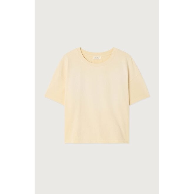 American Vintage | Afoma T-shirt Mc Spray Ecru Vintage