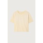 American Vintage | Afoma T-shirt Mc Spray Ecru Vintage