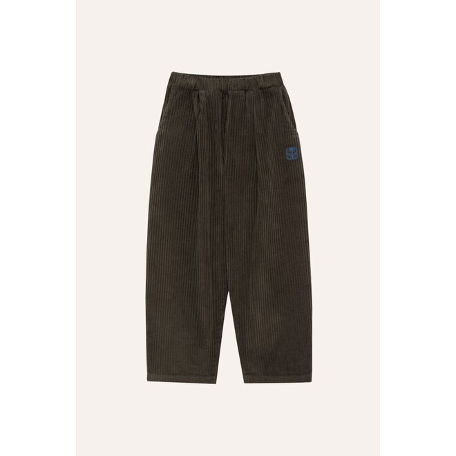 The Campamento | Green Corduroy Trousers Green