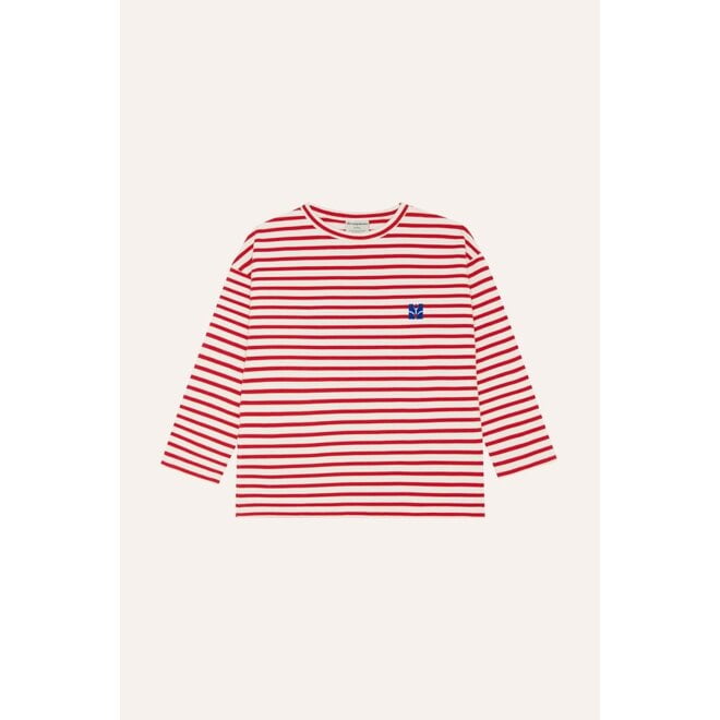 The Campamento | Red Stripes Tshirt Red