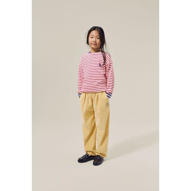 The Campamento | Red Stripes Tshirt Red