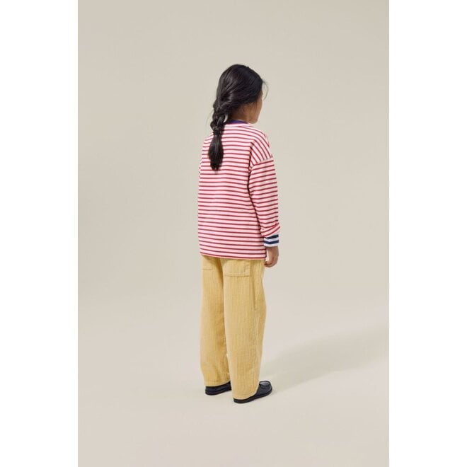 The Campamento | Red Stripes Tshirt Red