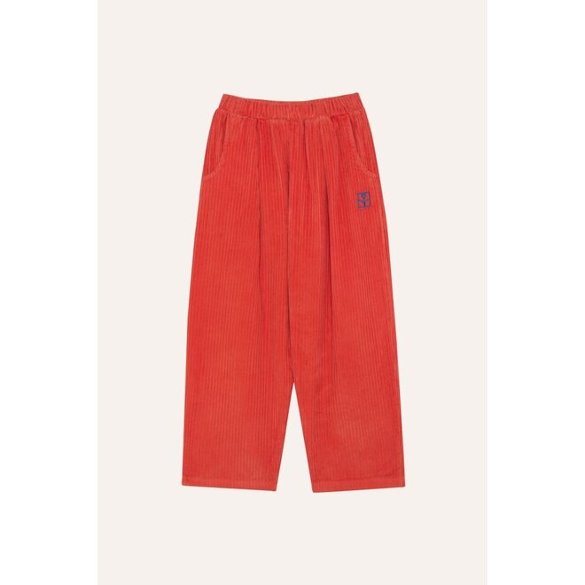 The Campamento | Red Corduroy Trousers Red