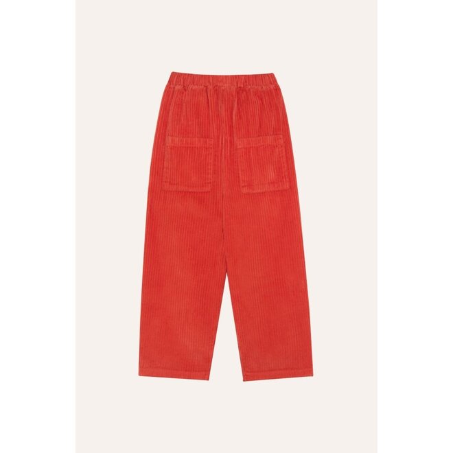 The Campamento | Red Corduroy Trousers Red