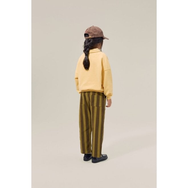 The Campamento | Green Stripes Trousers Green