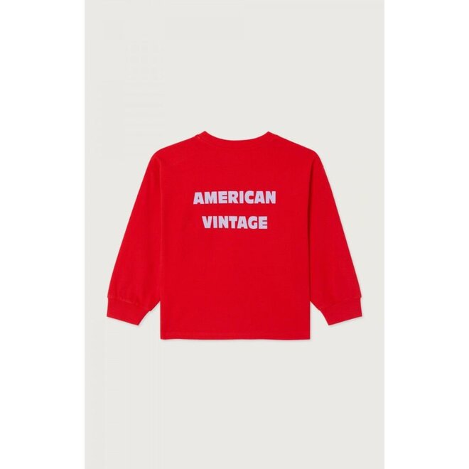 American Vintage | Fizvalley Kids Longsleeve Vintage Strawberry