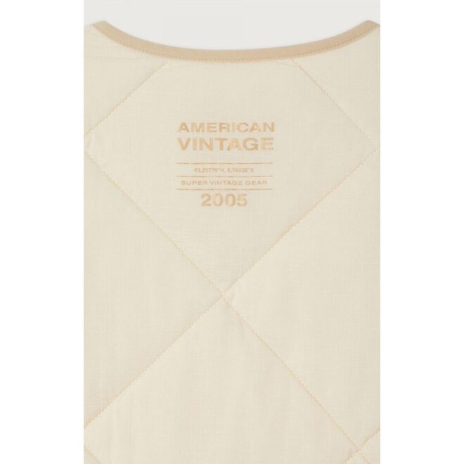 American Vintage | Yupibam Gilet Cream