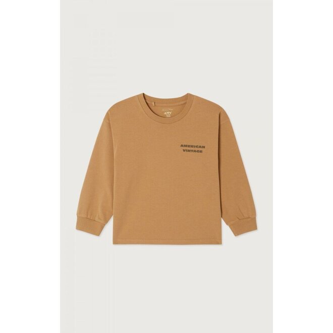 American Vintage | Fizvalley Kids Longsleeve Vintage Peanut Butter