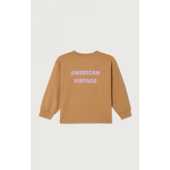 American Vintage | Fizvalley Kids Longsleeve Vintage Peanut Butter