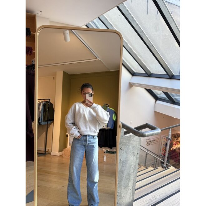 American Vintage | Baptown Sweater Grey Melange