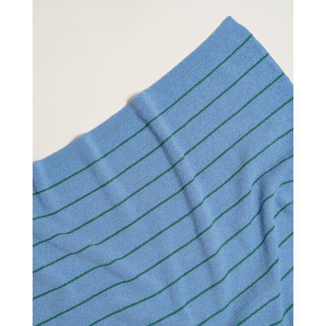 Hvid | Blanket Harry Light Blue/Grass