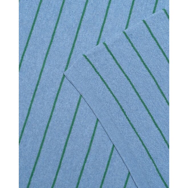 Hvid | Blanket Harry Light Blue/Grass