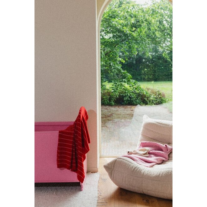 Hvid | Blanket Harry Red/Cotton Candy