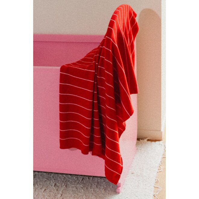 Hvid | Blanket Harry Red/Cotton Candy