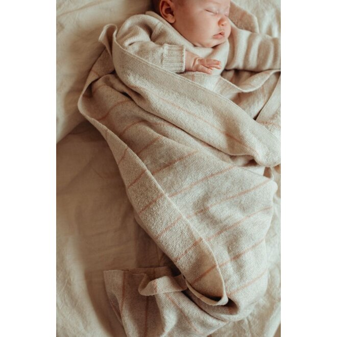 Hvid | Blanket Harry Cream/Apricot