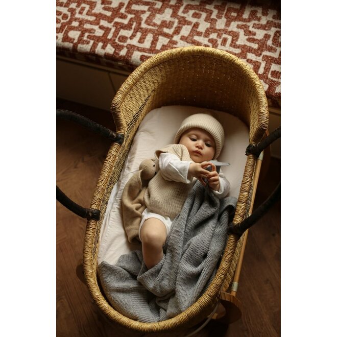 Hvid | Blanket Dora Grey Melange