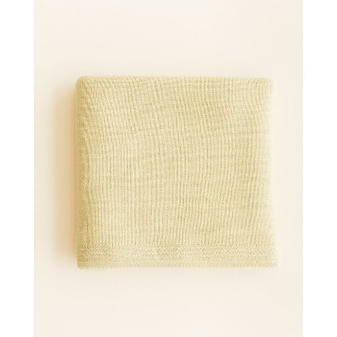Hvid | Blanket Felix Light Yellow