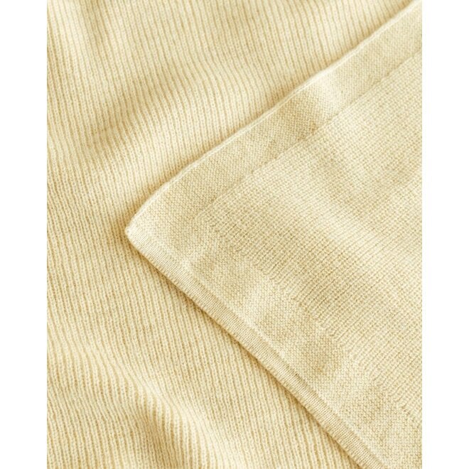 Hvid | Blanket Felix Light Yellow