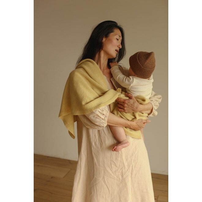 Hvid | Blanket Felix Light Yellow