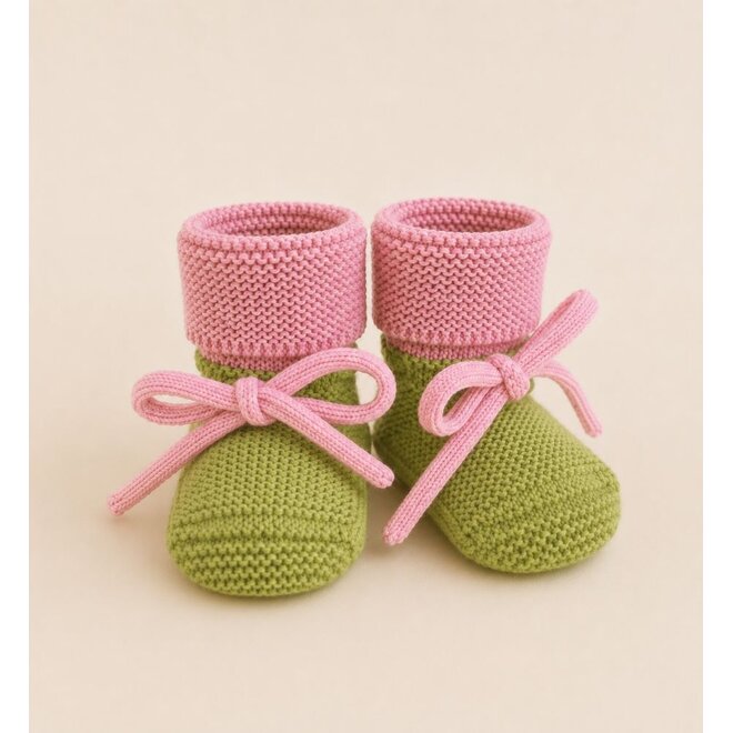 Booties Lime pop/Cotton candy