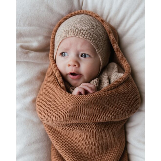 Hvid | Bonnet Sand Newborn