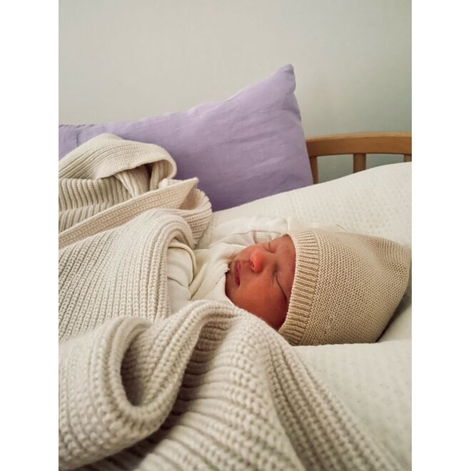 Hvid | Bonnet Oat Newborn