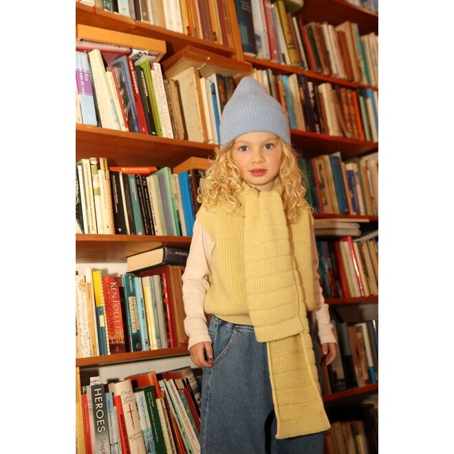 Hvid | Beanie Fonzie Light Blue