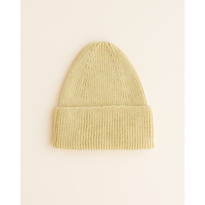 Hvid | Beanie Fonzie Light Yellow