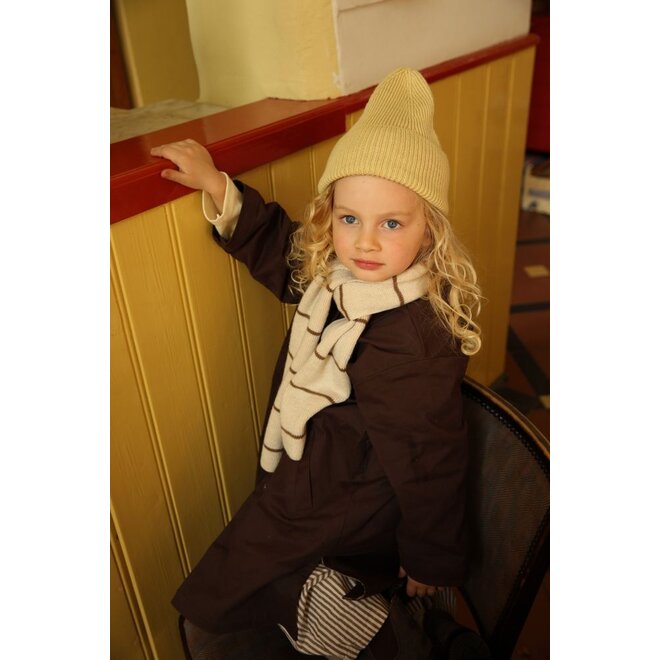 Hvid | Beanie Fonzie Light Yellow
