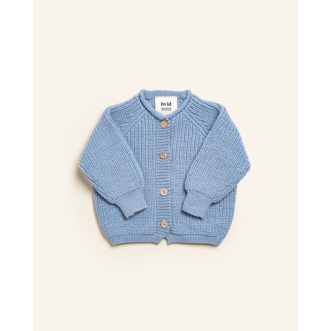 Hvid | Inga Cardigan Light Blue