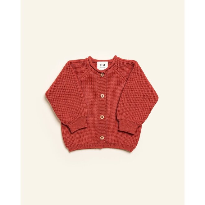 Inga Cardigan Red
