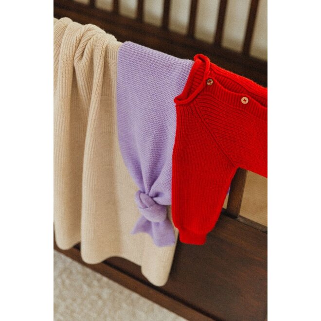 Hvid | Inga Cardigan Red