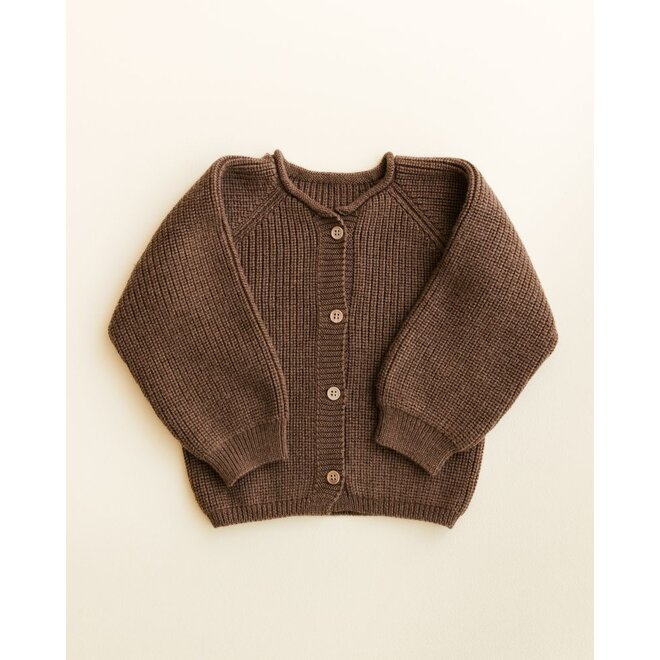 Hvid | Inga Cardigan Mocha