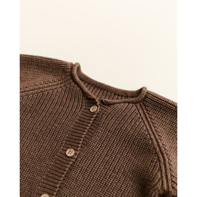 Hvid | Inga Cardigan Mocha