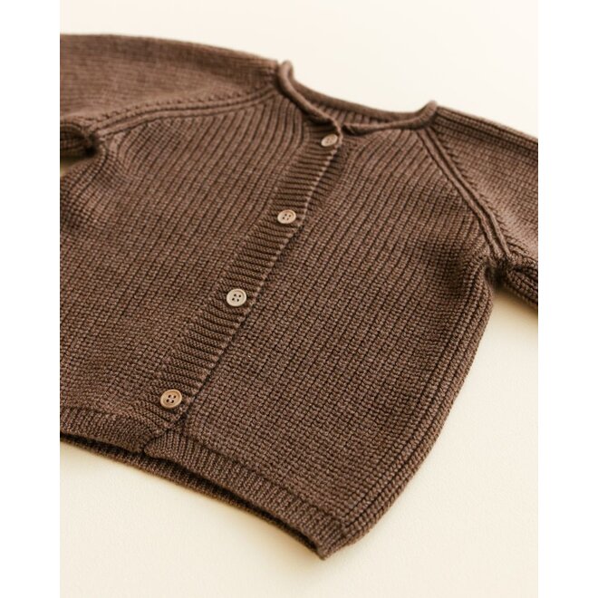 Hvid | Inga Cardigan Mocha