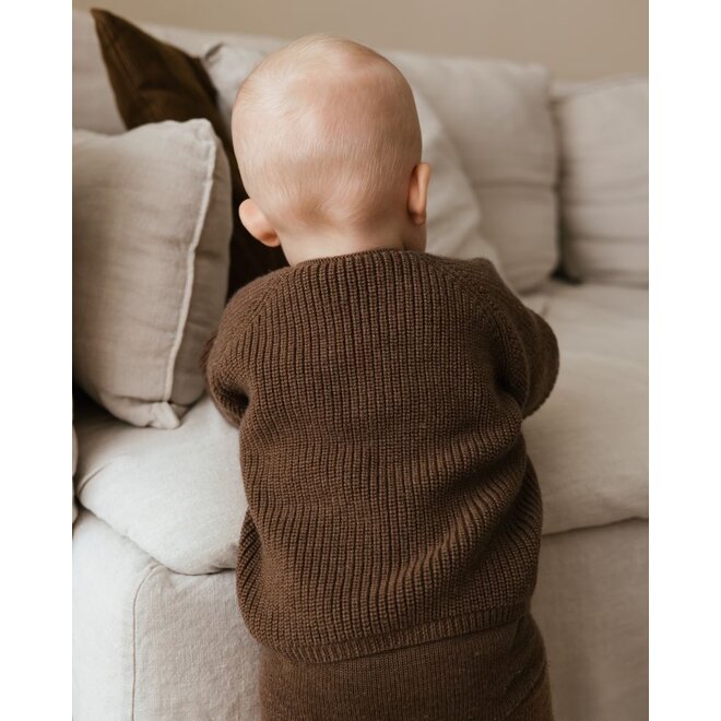 Hvid | Inga Cardigan Mocha