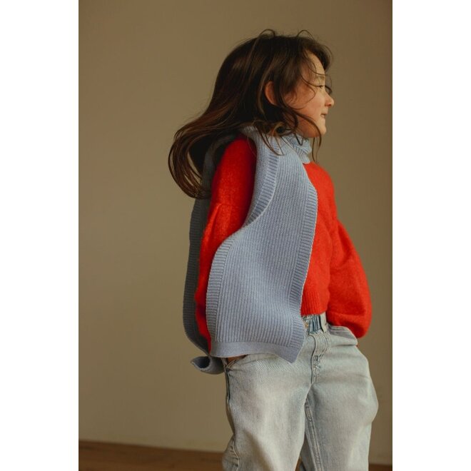 Hvid | Sjaal Gustave Light Blue
