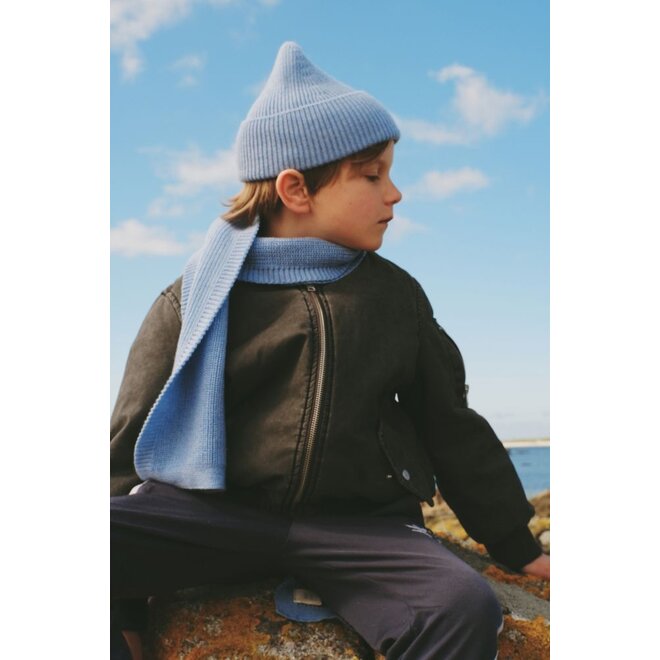 Hvid | Sjaal Gustave Light Blue