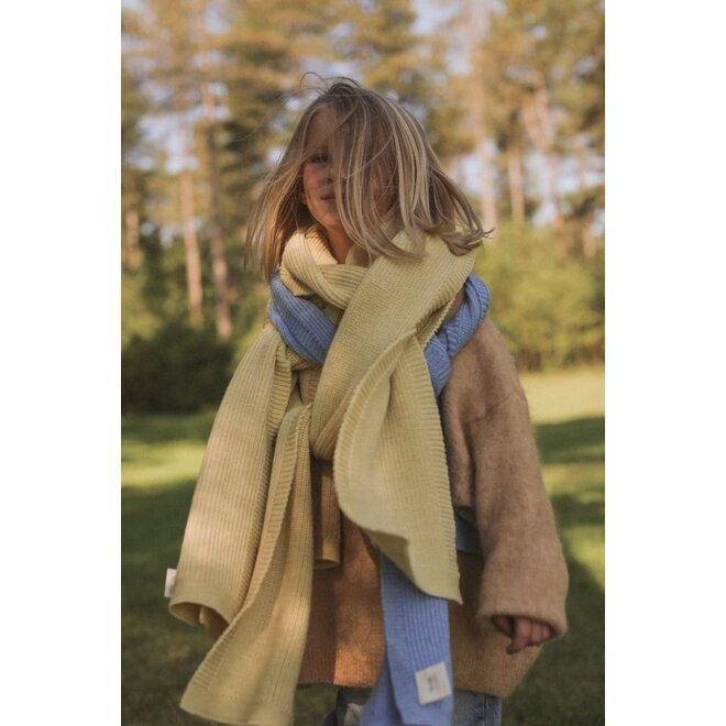 Hvid | Sjaal Gustave Light Yellow